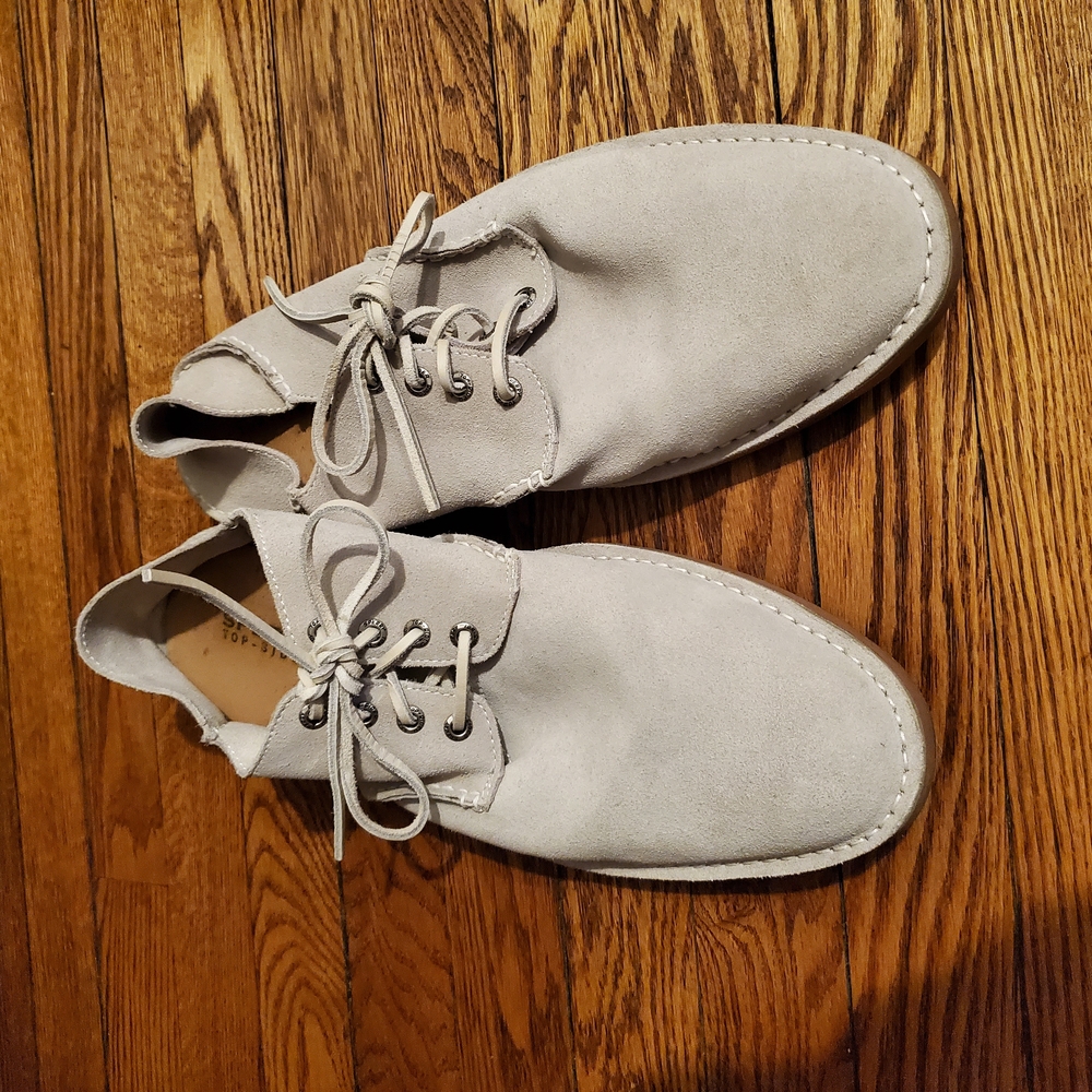 Men's Gray Suede Shoes